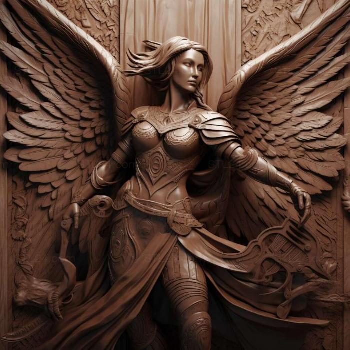 Боевой ангел Аэлита - панно